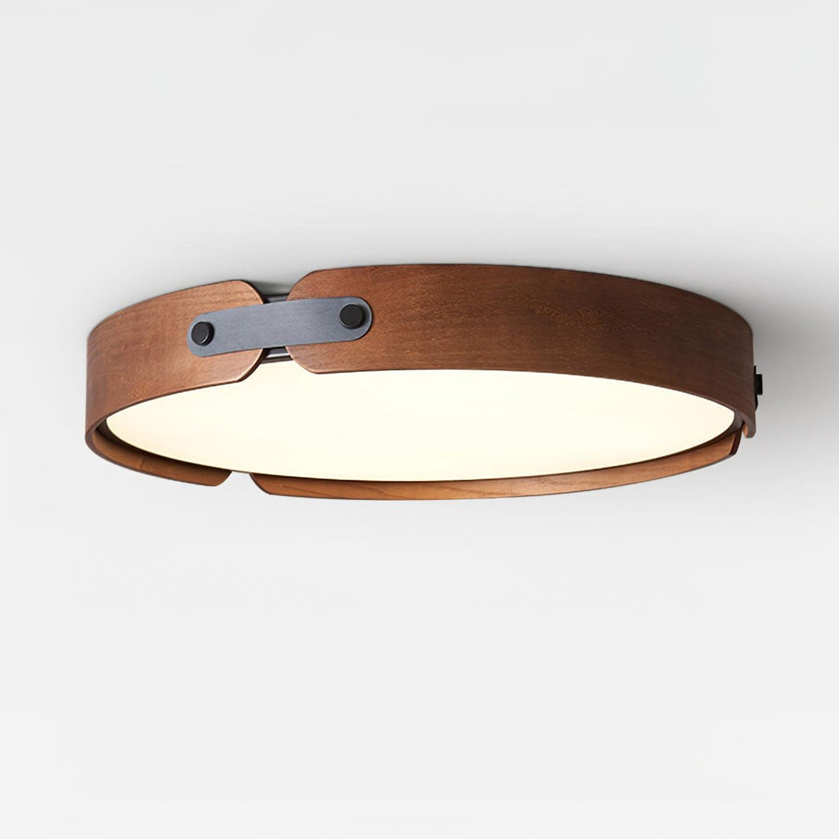 Scandinavian Iron Slim Low-Profile Ceiling Light 1-Light