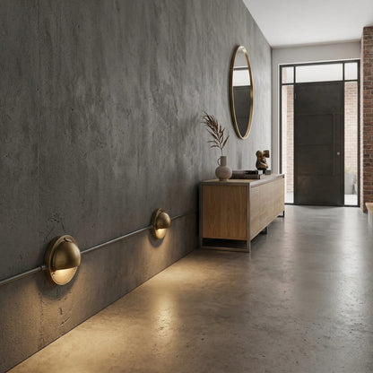 Modern Copper Dimmable Tri-Colour Wall Light 1-Light