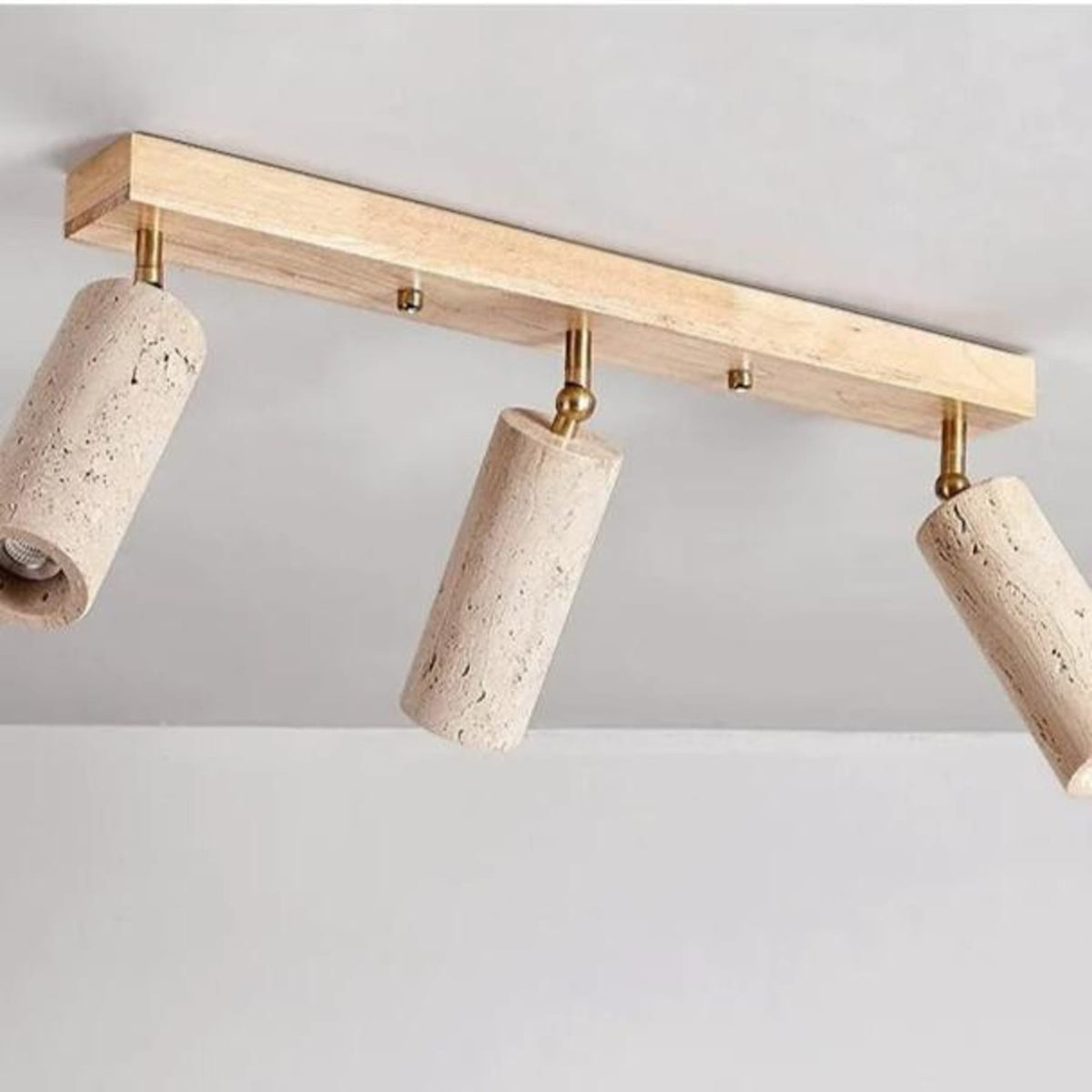 Modern Stone White Ceiling Light 1-Light