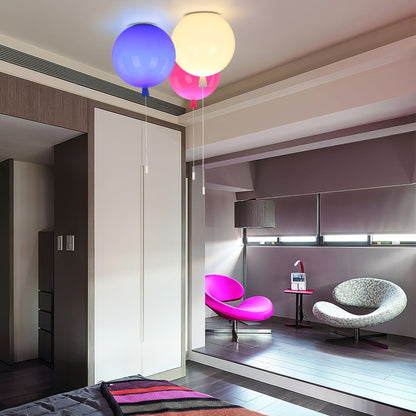 Modern Acrylic Flush Ceiling Light 1-Light
