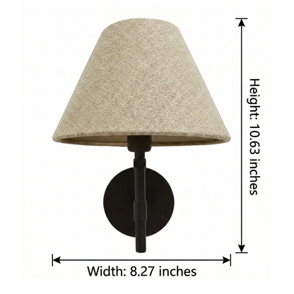 Modern Fabric Wall Light 1-Light