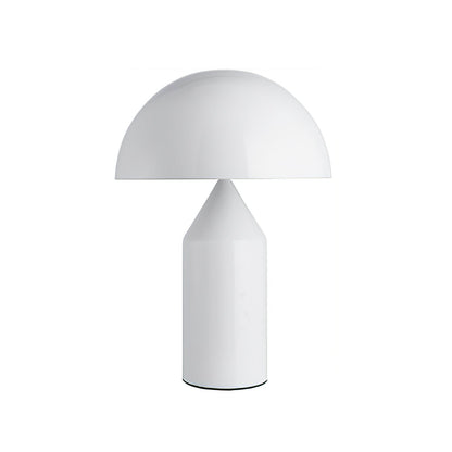 Contemporary Metal Sculptural Base Table Lamp 1-Light