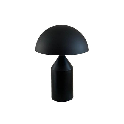 Contemporary Metal Sculptural Base Table Lamp 1-Light