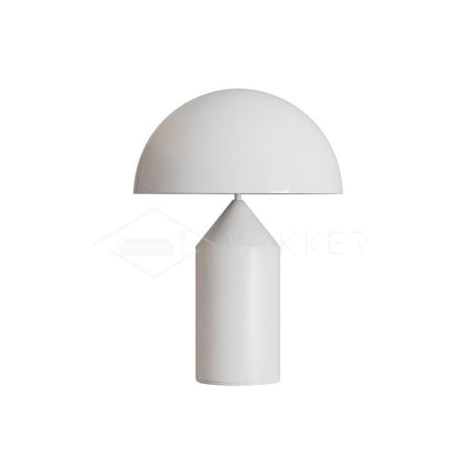 Contemporary Metal Sculptural Base Table Lamp 1-Light