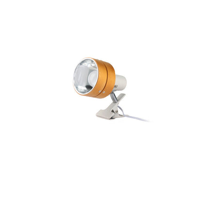 Japanese Solid Wood Round Clip Table Light | 1-Light