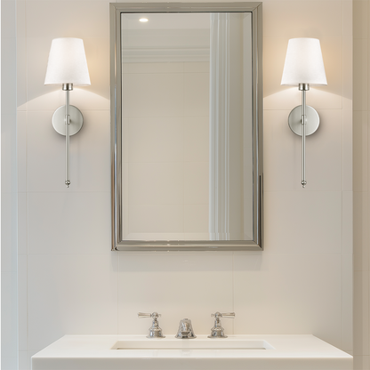 Contemporary Aluminium Shade Wall Light 1-Light