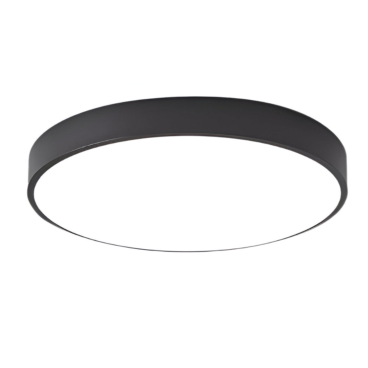 Contemporary Iron Minimal Frame Ceiling Light 1-Light