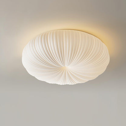 Contemporary Acrylic Low-Profile Flush Ceiling Light 1-Light