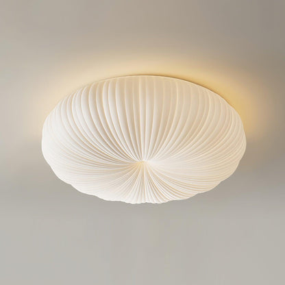 Contemporary Acrylic Low-Profile Flush Ceiling Light 1-Light