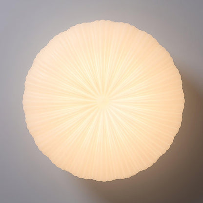 Contemporary Acrylic Low-Profile Flush Ceiling Light 1-Light