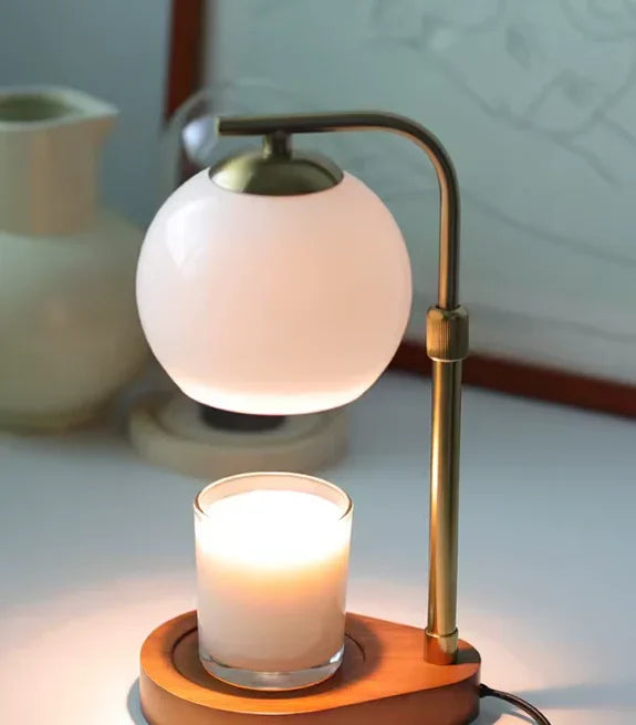 Modern Wood Table Lamp 1-Light
