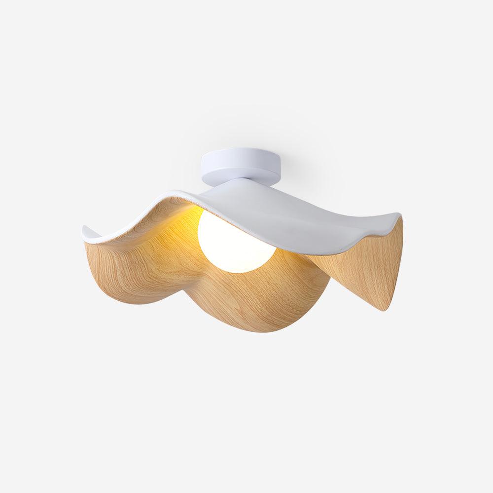 Contemporary Resin Globe Diffuser Ceiling Light 1-Light