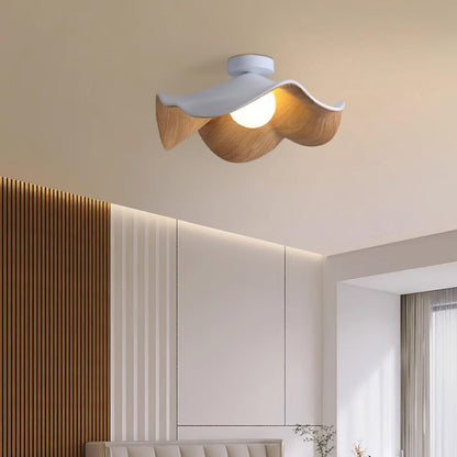 Contemporary Resin Globe Diffuser Ceiling Light 1-Light