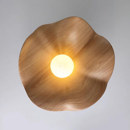 Contemporary Resin Globe Diffuser Ceiling Light 1-Light