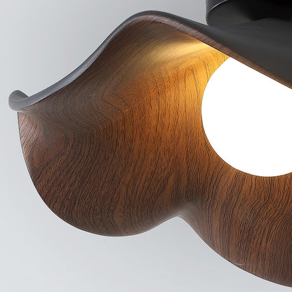 Contemporary Resin Globe Diffuser Ceiling Light 1-Light