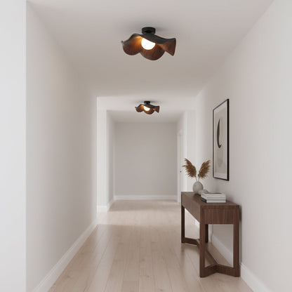 Contemporary Resin Globe Diffuser Ceiling Light 1-Light