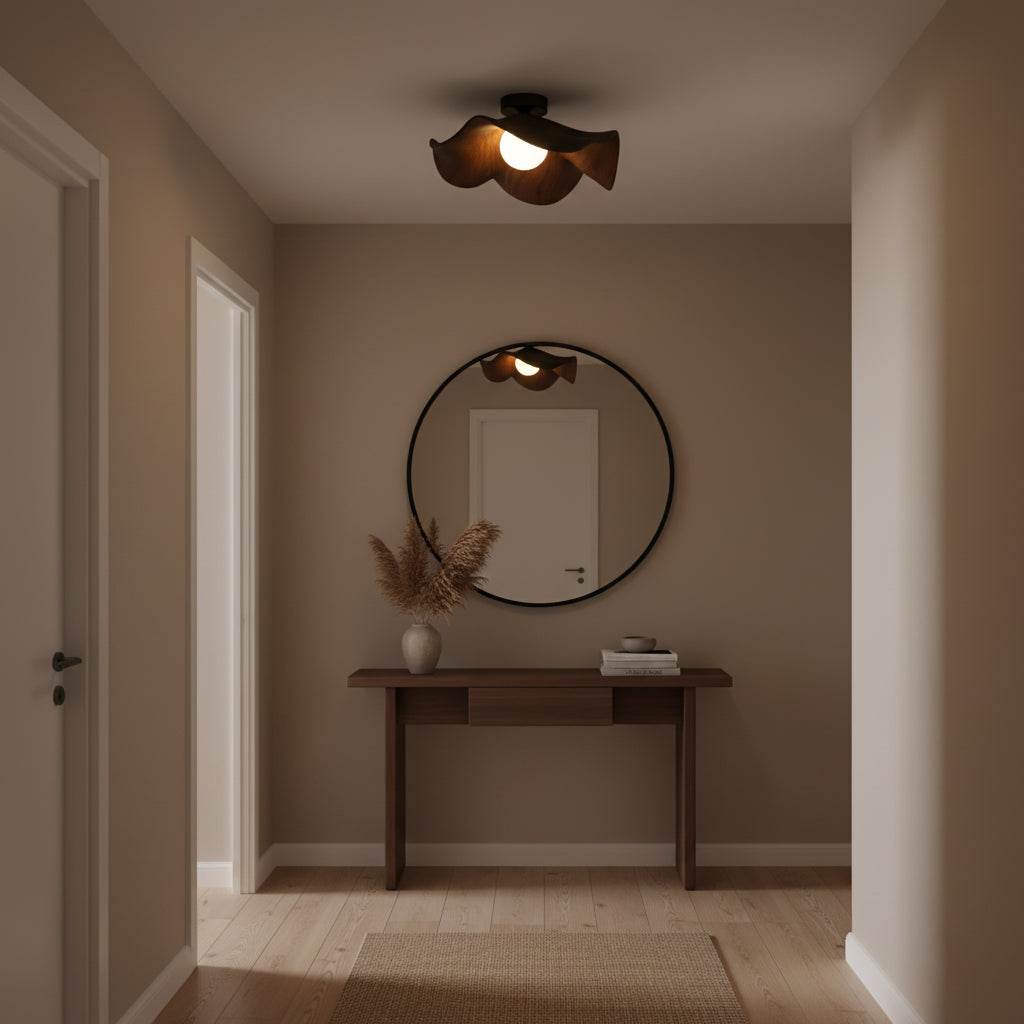 Contemporary Resin Globe Diffuser Ceiling Light 1-Light