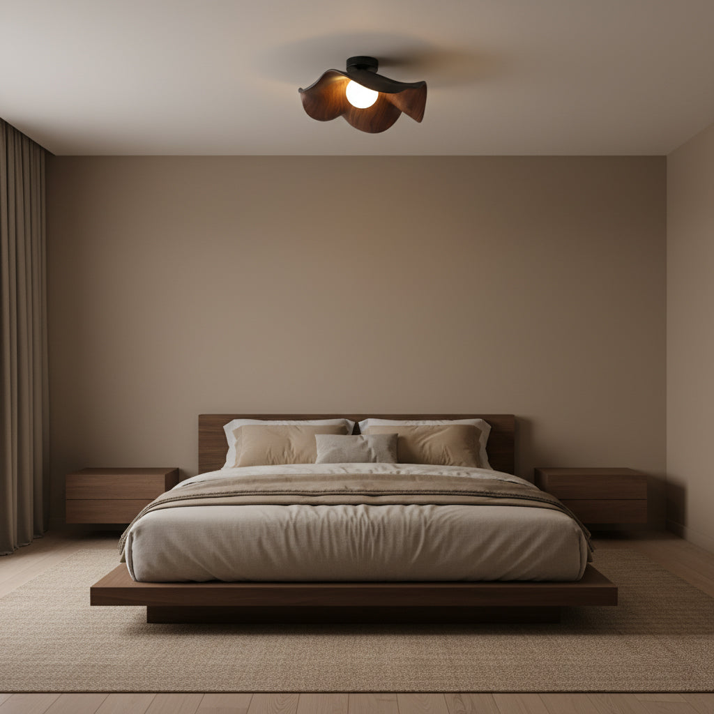 Contemporary Resin Globe Diffuser Ceiling Light 1-Light