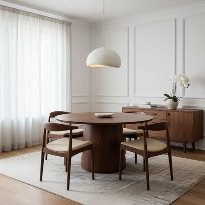 Contemporary Minimalist Dome LED Pendant Light 1-Light
