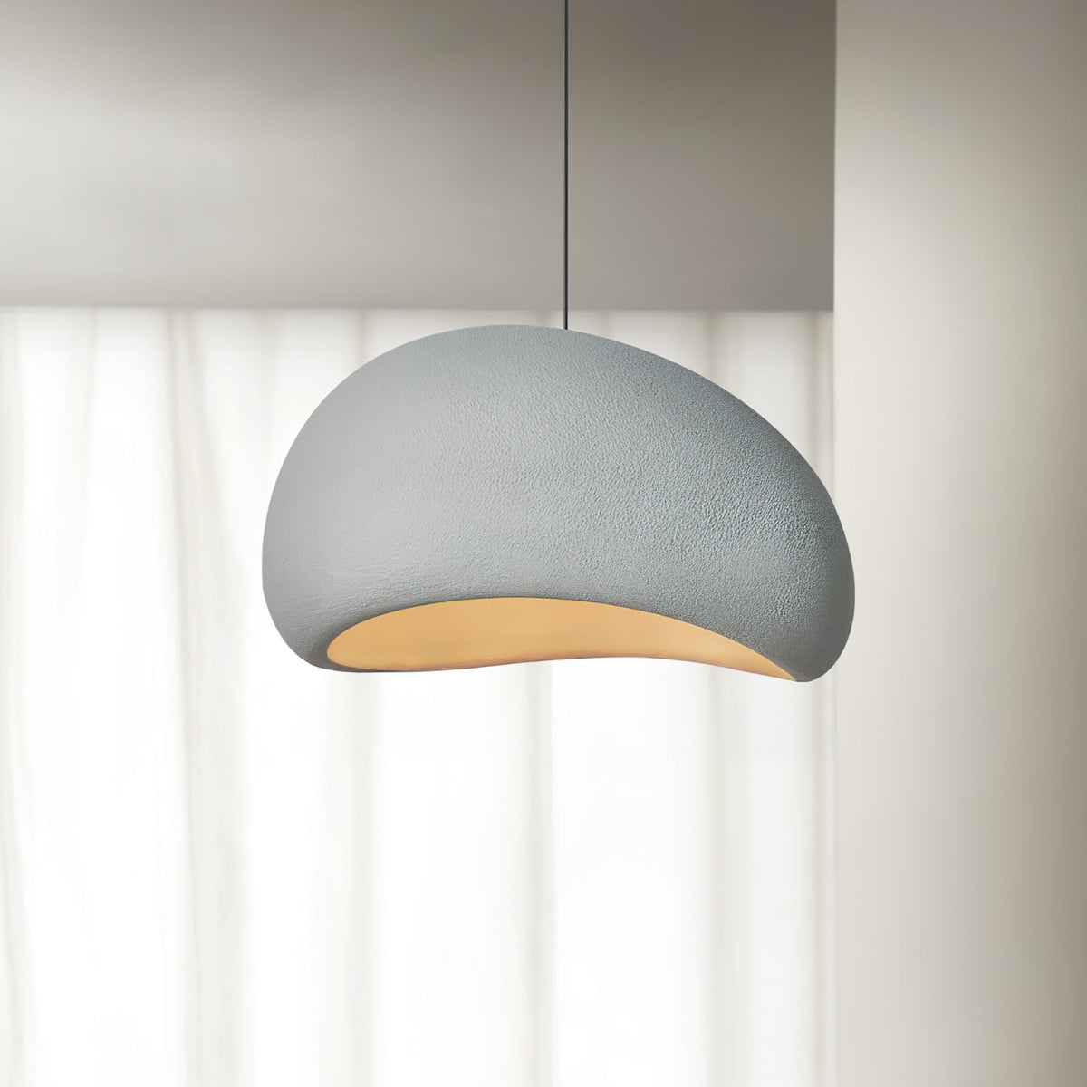 Contemporary Minimalist Dome LED Pendant Light 1-Light