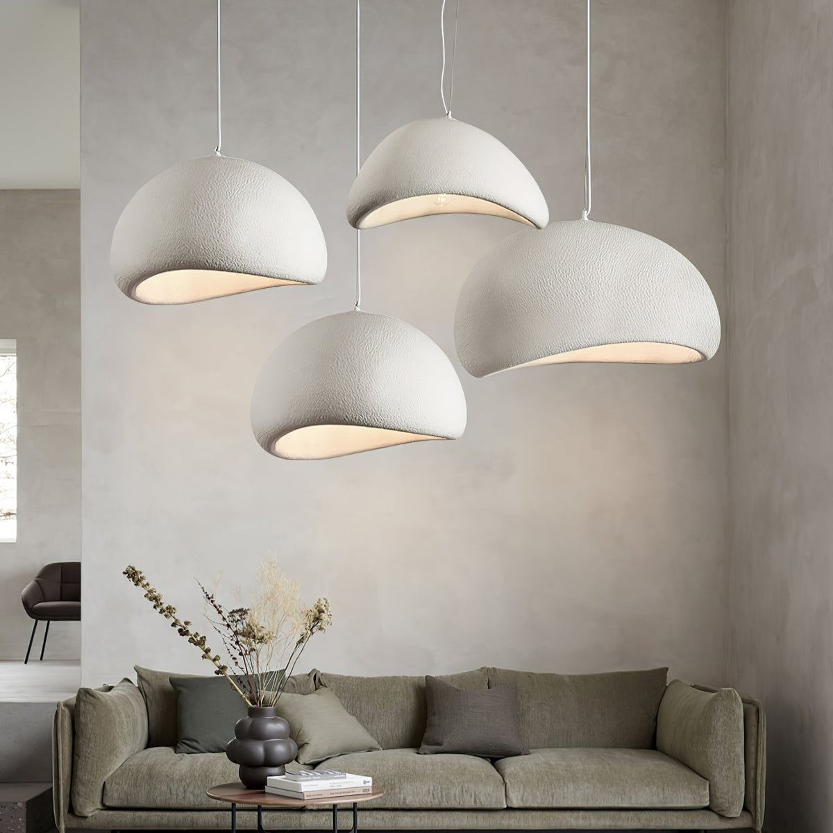 Contemporary Minimalist Dome LED Pendant Light 1-Light
