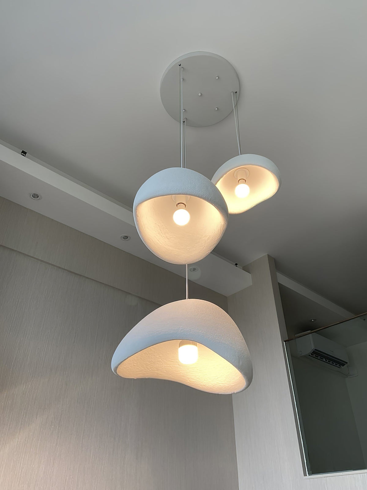 Contemporary Minimalist Dome LED Pendant Light 1-Light