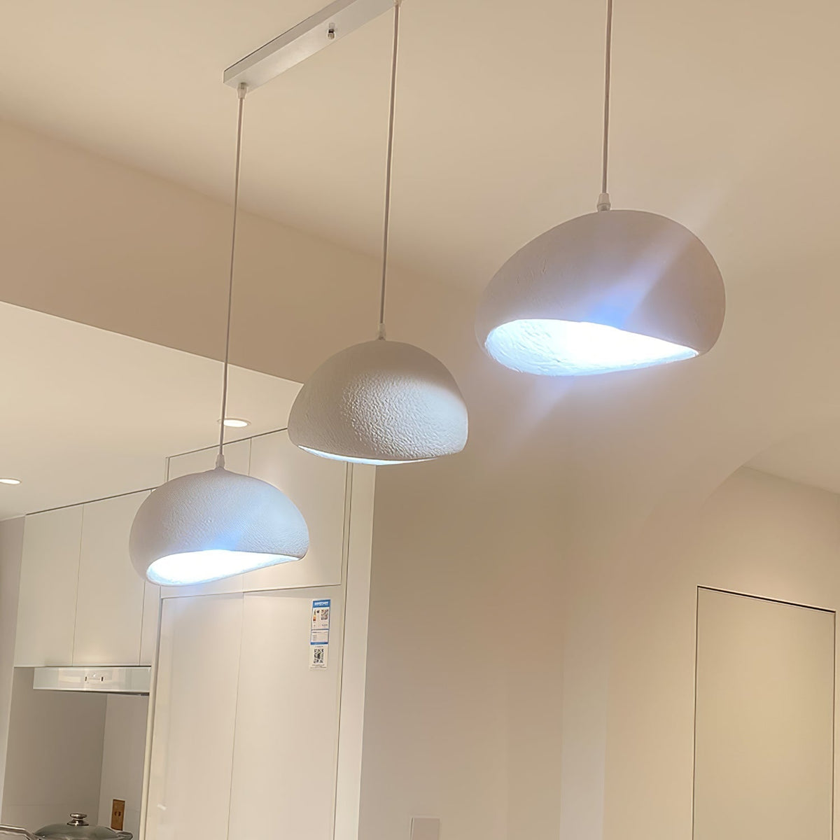 Contemporary Minimalist Dome LED Pendant Light 1-Light