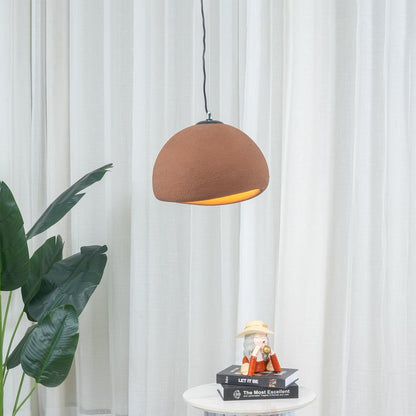Contemporary Minimalist Dome LED Pendant Light 1-Light