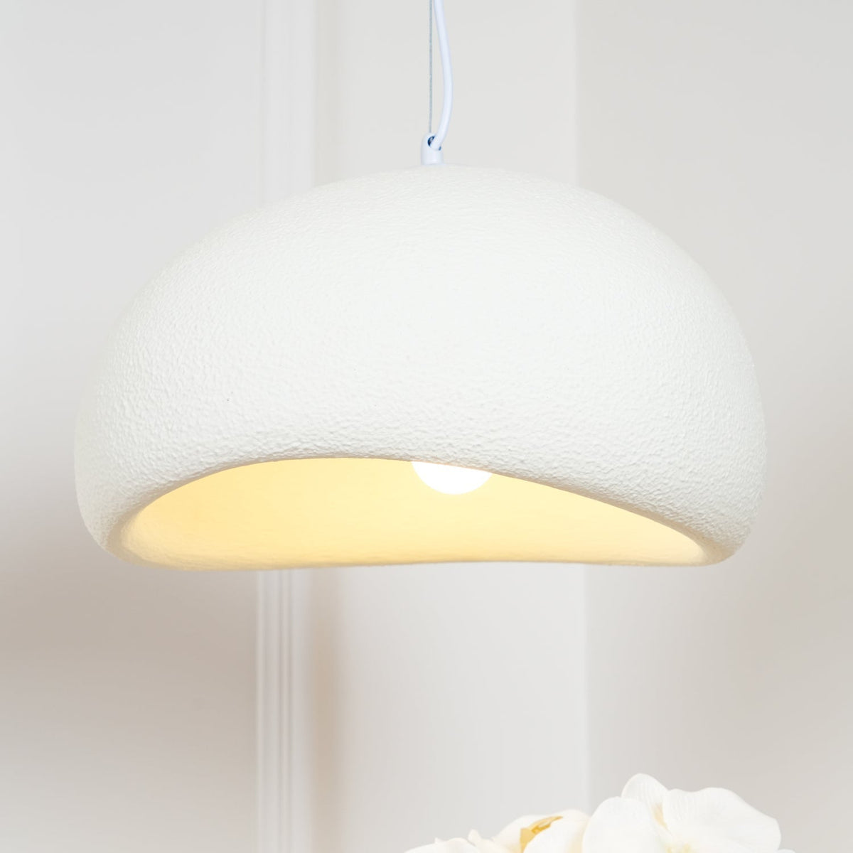 Contemporary Minimalist Dome LED Pendant Light 1-Light