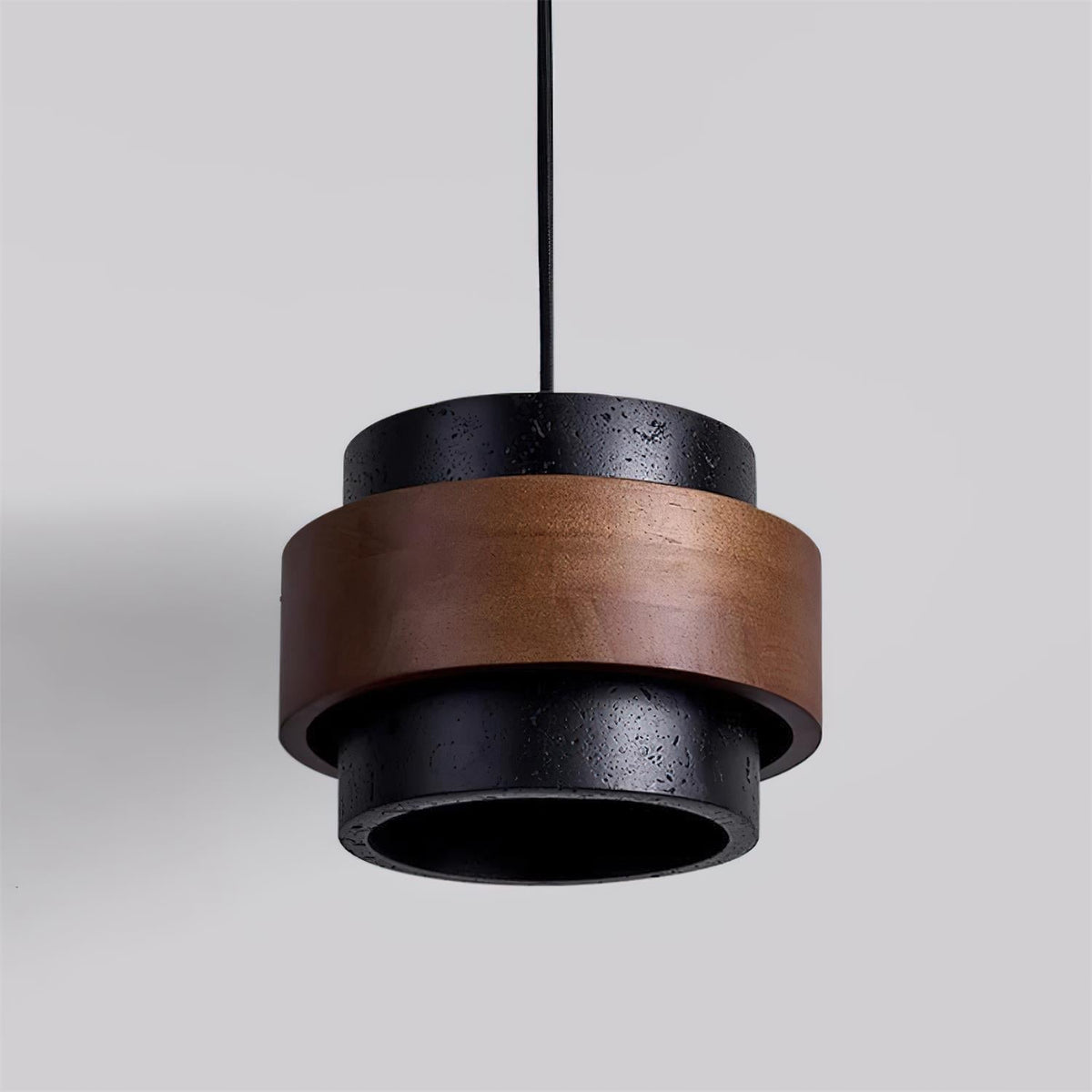 Contemporary Travertine Downlight Pendant Light