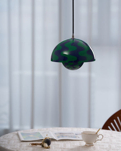 Contemporary Acrylic Floating Globe Pendant Light 1-Light