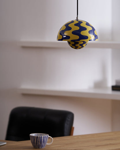 Contemporary Acrylic Floating Globe Pendant Light 1-Light