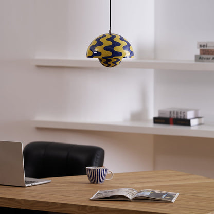 Contemporary Acrylic Floating Globe Pendant Light 1-Light