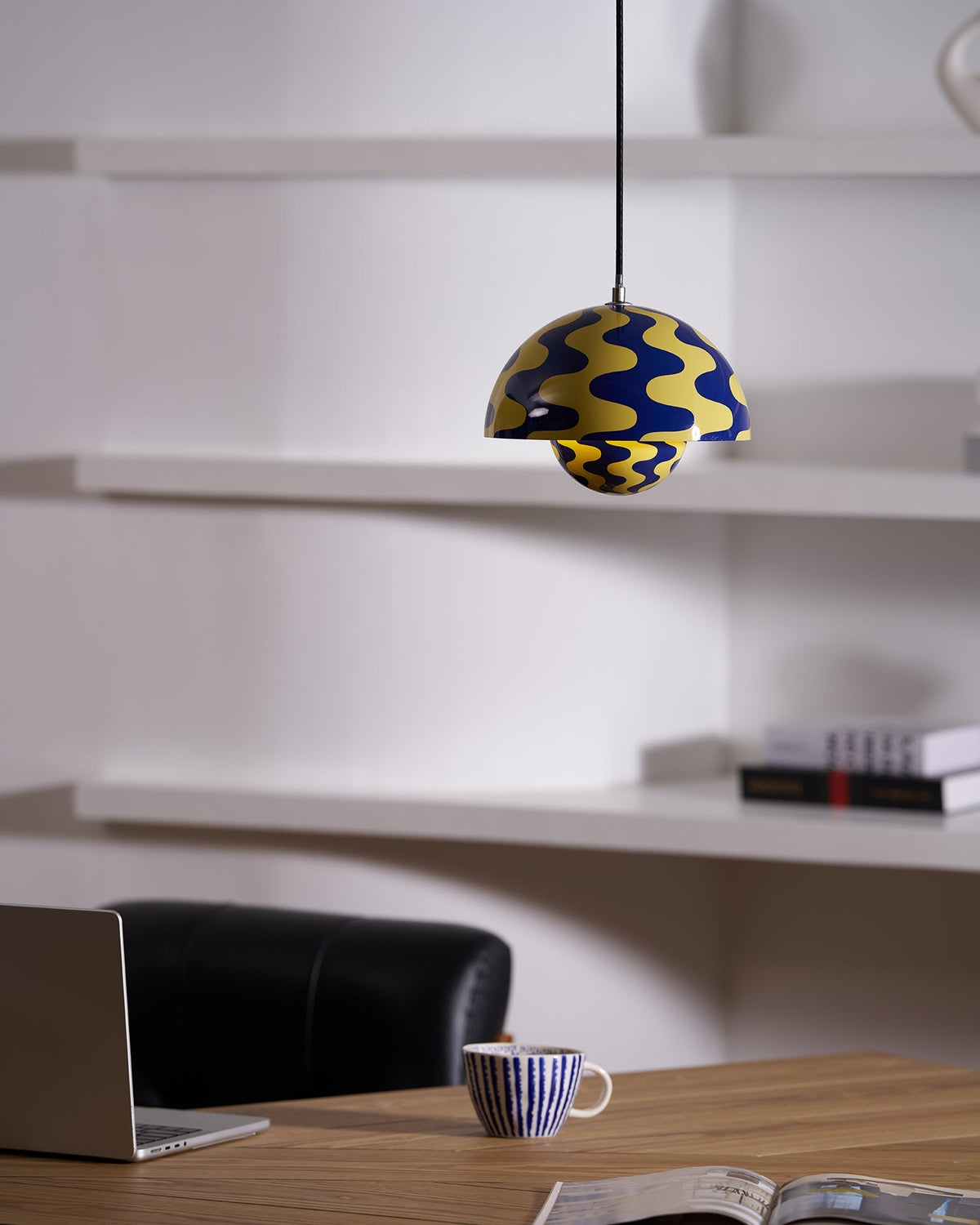 Contemporary Acrylic Floating Globe Pendant Light 1-Light