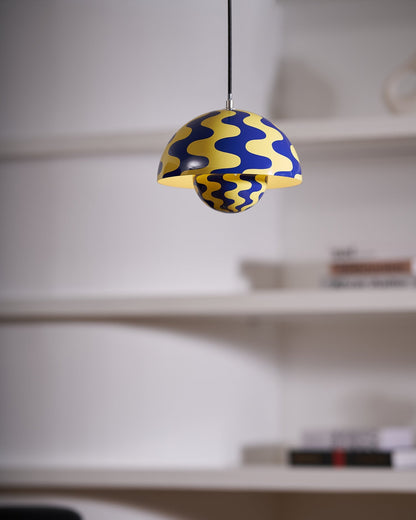 Contemporary Acrylic Floating Globe Pendant Light 1-Light