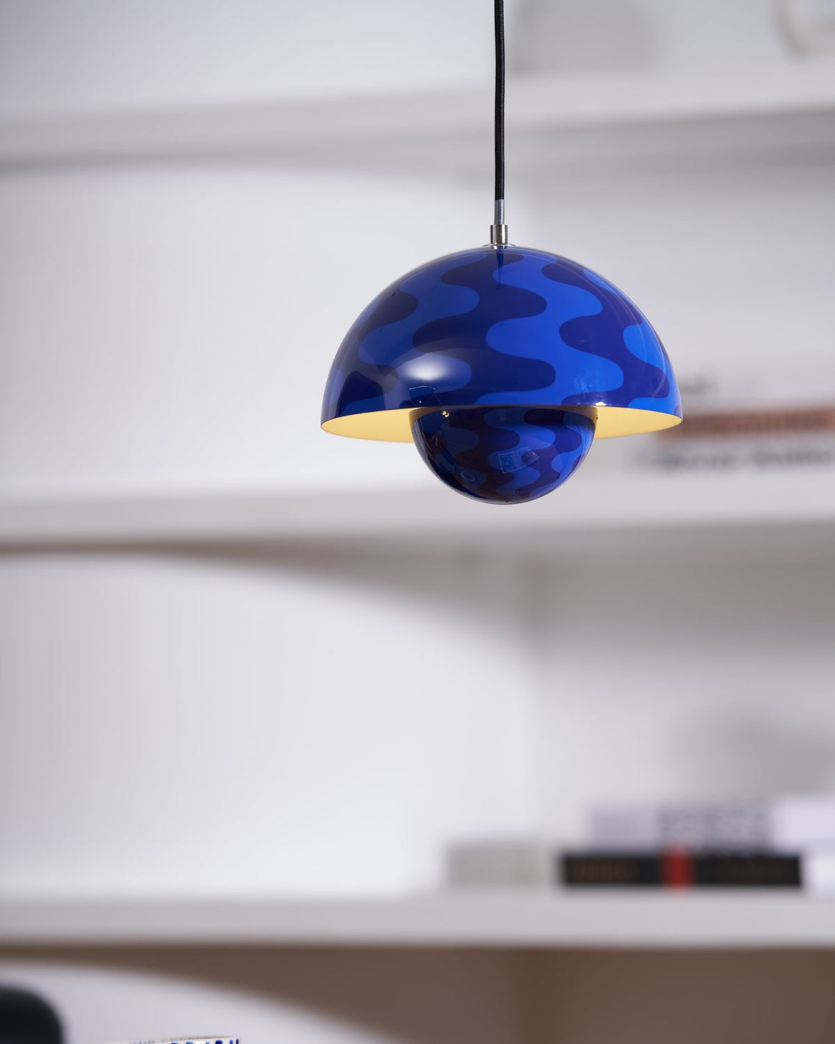 Contemporary Acrylic Floating Globe Pendant Light 1-Light