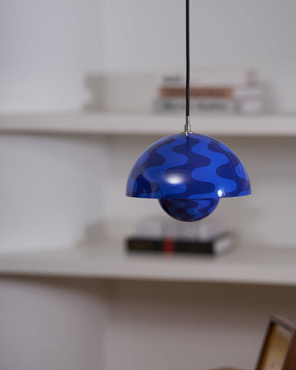 Contemporary Acrylic Floating Globe Pendant Light 1-Light