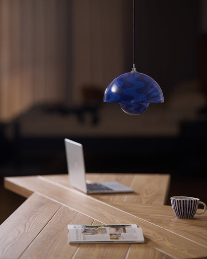 Contemporary Acrylic Floating Globe Pendant Light 1-Light