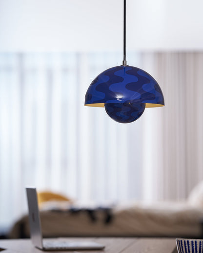 Contemporary Acrylic Floating Globe Pendant Light 1-Light