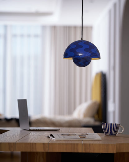 Contemporary Acrylic Floating Globe Pendant Light 1-Light