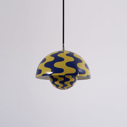 Contemporary Acrylic Floating Globe Pendant Light 1-Light