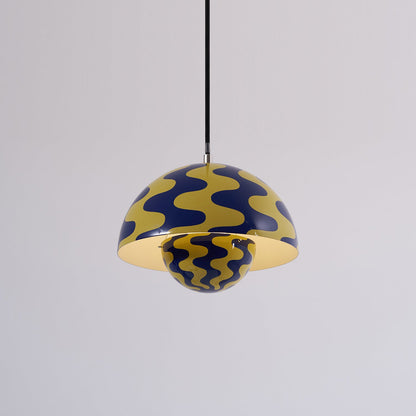 Contemporary Acrylic Floating Globe Pendant Light 1-Light