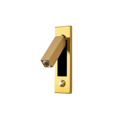 Modern Minimal Embedded Aluminum LED Wall Sconce 1-Light