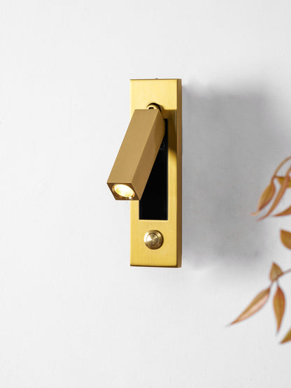 Modern Minimal Embedded Aluminum LED Wall Sconce 1-Light