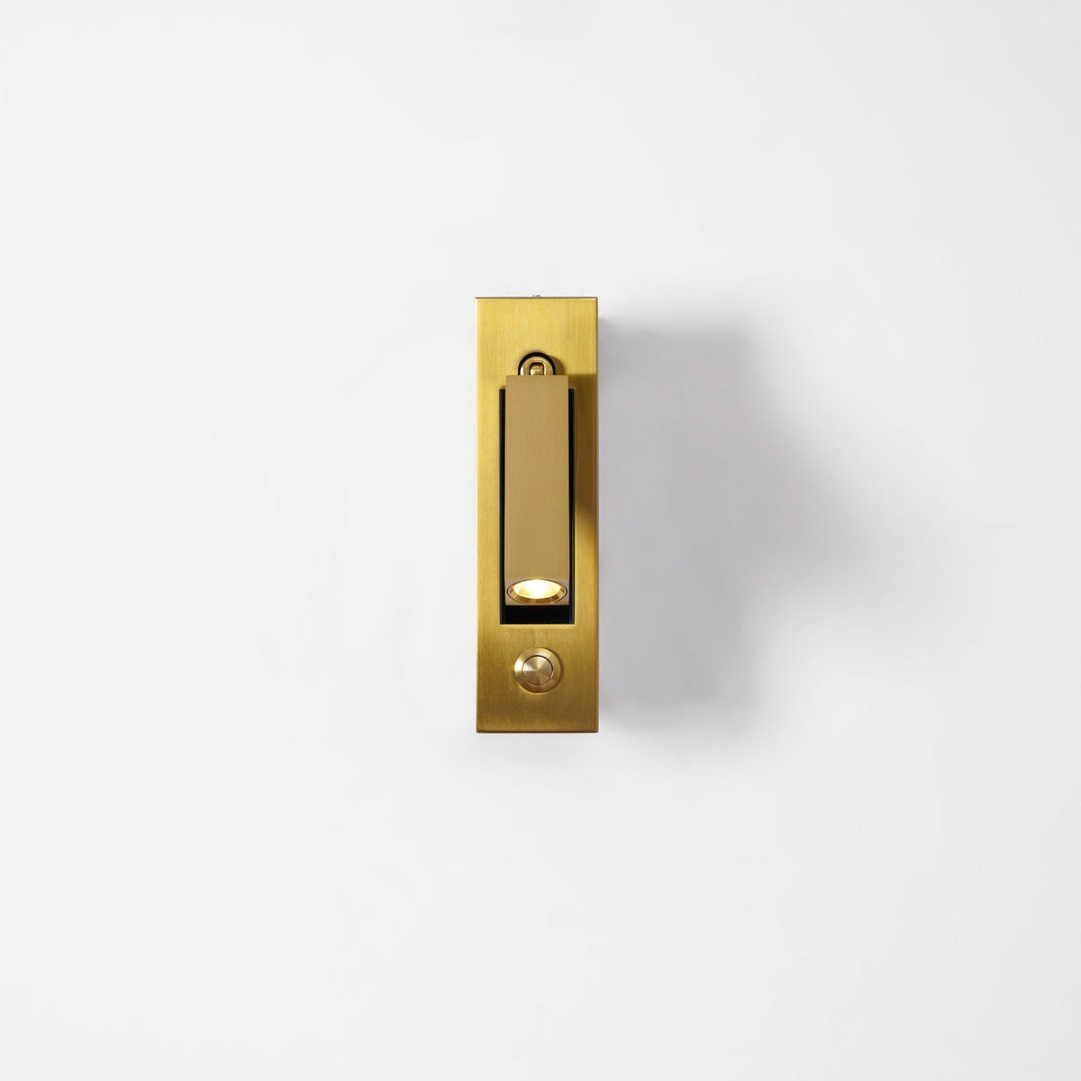 Modern Minimal Embedded Aluminum LED Wall Sconce 1-Light