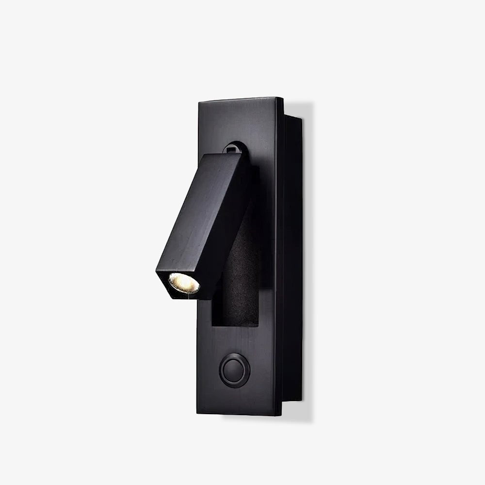 Modern Minimal Embedded Aluminum LED Wall Sconce 1-Light