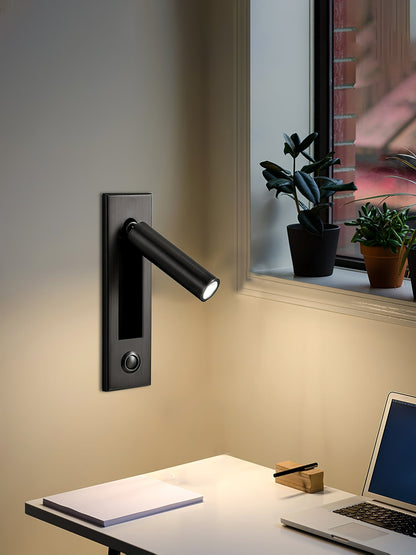 Modern Minimal Embedded Aluminum LED Wall Sconce 1-Light