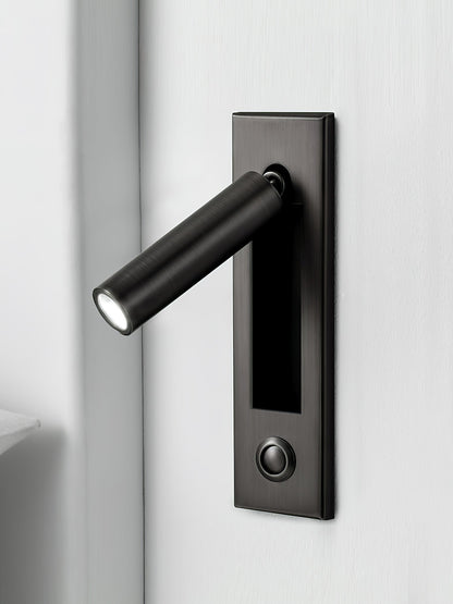 Modern Minimal Embedded Aluminum LED Wall Sconce 1-Light