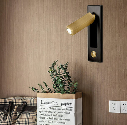 Modern Minimal Embedded Aluminum LED Wall Sconce 1-Light