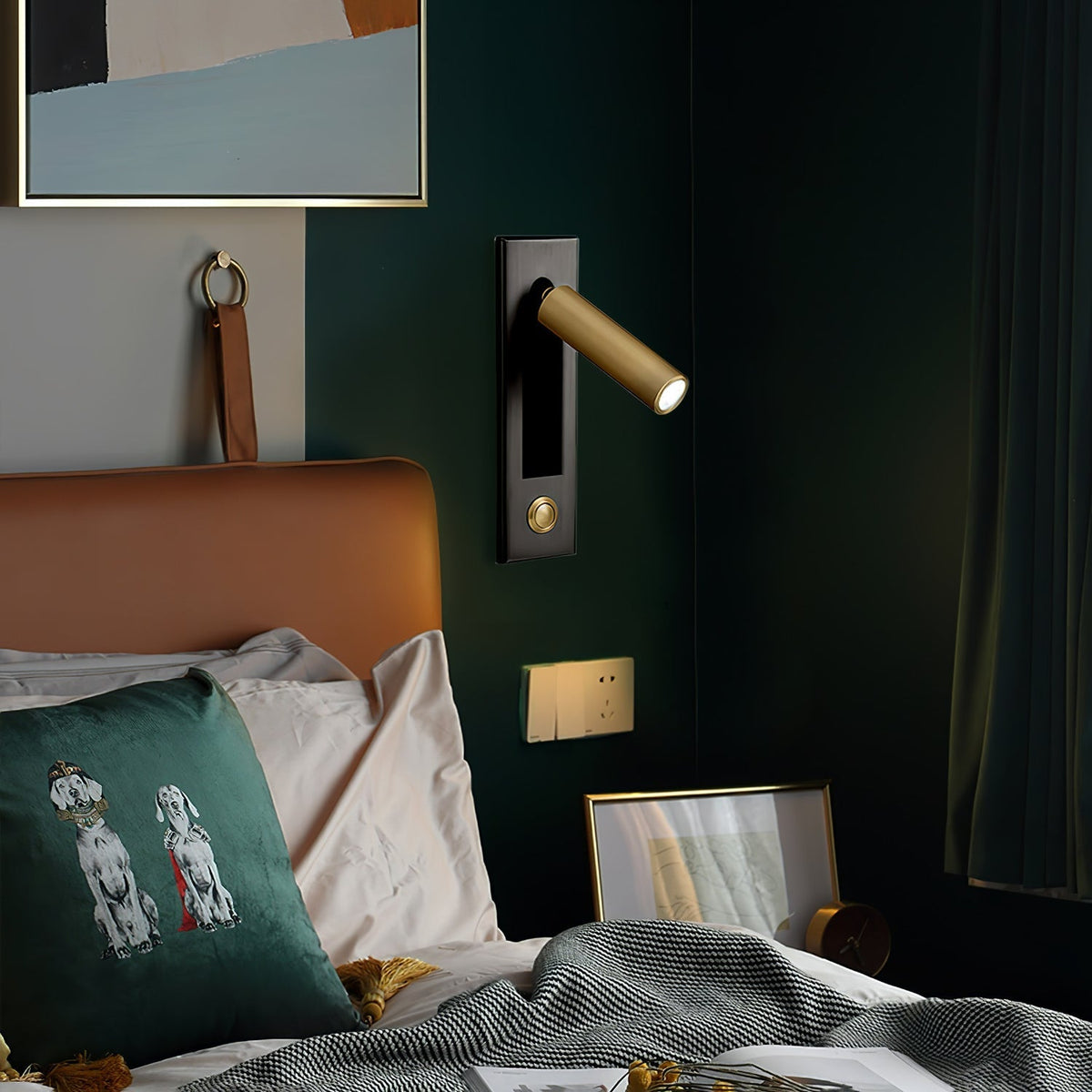 Modern Minimal Embedded Aluminum LED Wall Sconce 1-Light